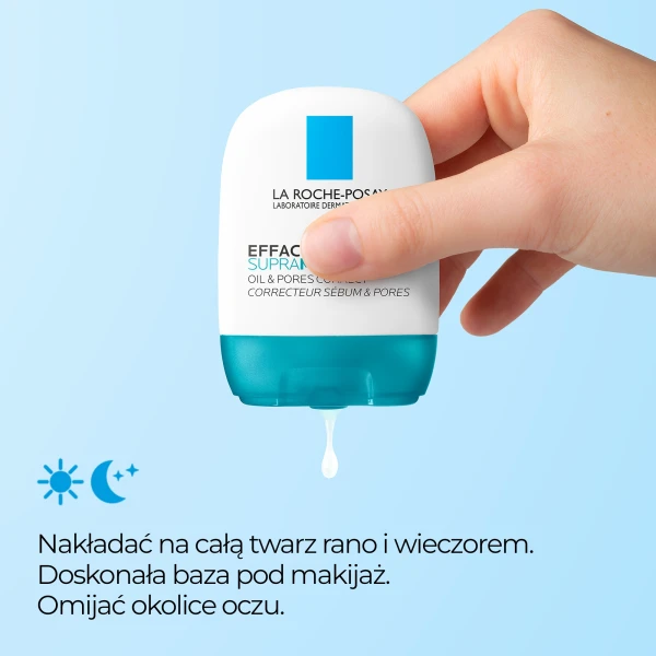 La Roche-Posay Effaclar Supramolecular Oil & Pores Correct, krem-żel redukujący sebum i pory, 40 ml