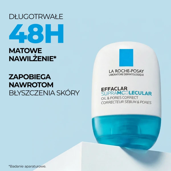 La Roche-Posay Effaclar Supramolecular Oil & Pores Correct, krem-żel redukujący sebum i pory, 40 ml