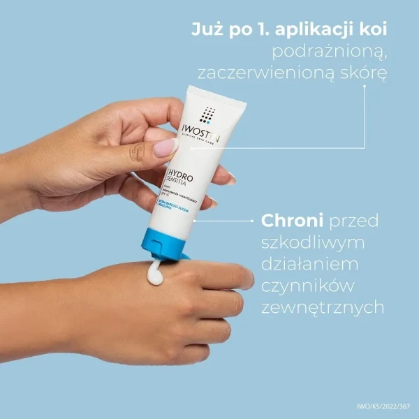 Iwostin Hydro Sensitia Intensywnie nawilżający krem do twarzy, SPF 15, 50 ml