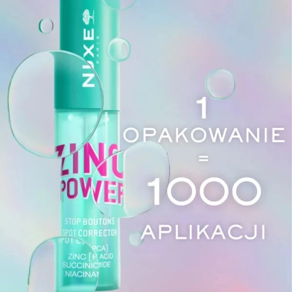 Nuxe Zinc Power, Miejscowy korektor przeciw niedoskonałościom, 10 ml