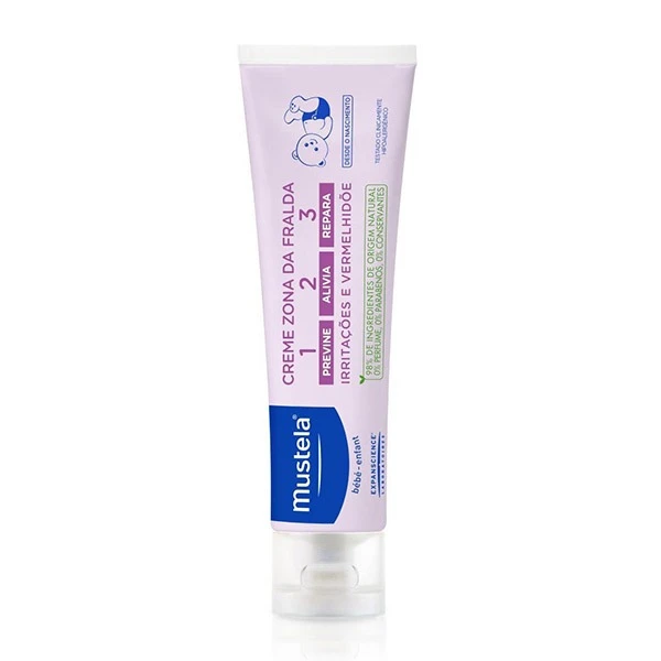 Mustela Bebe Enfant, krem do przewijania 1-2-3, od urodzenia, 150 ml