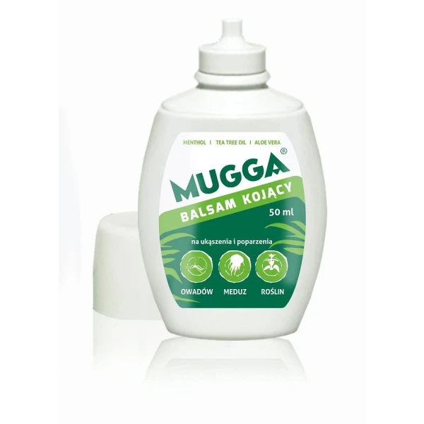 Mugga, balsam kojący na ukąszenia komarów i poparzenia, 50 ml
