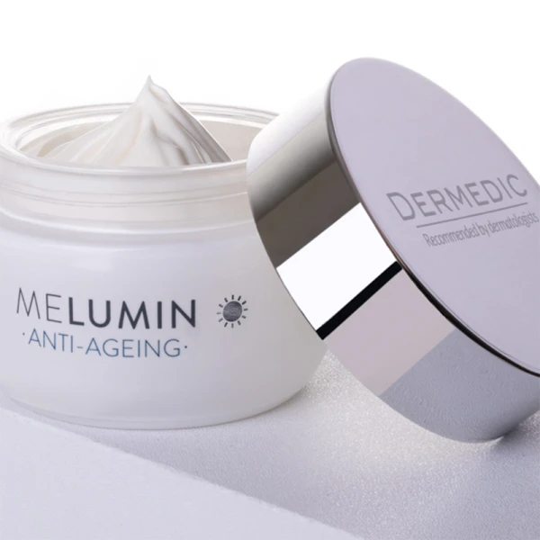 Dermedic Melumin Depigmenting, Ochronny krem rozjaśniający na dzień, SPF50+, 55 g