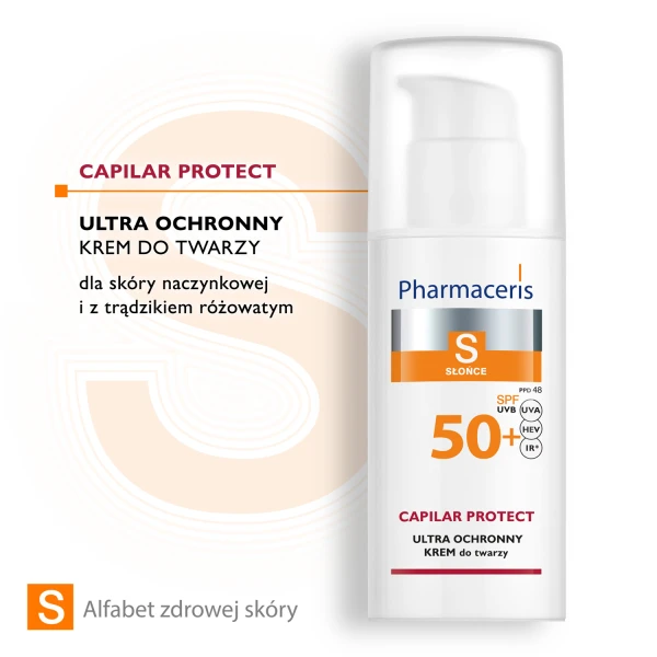 pharmaceris-s-capilar-&-sun-protect-krem-ochronny-skora-naczynkowa-i-z-tradzikiem-rozowatym-spf-50+-50-ml