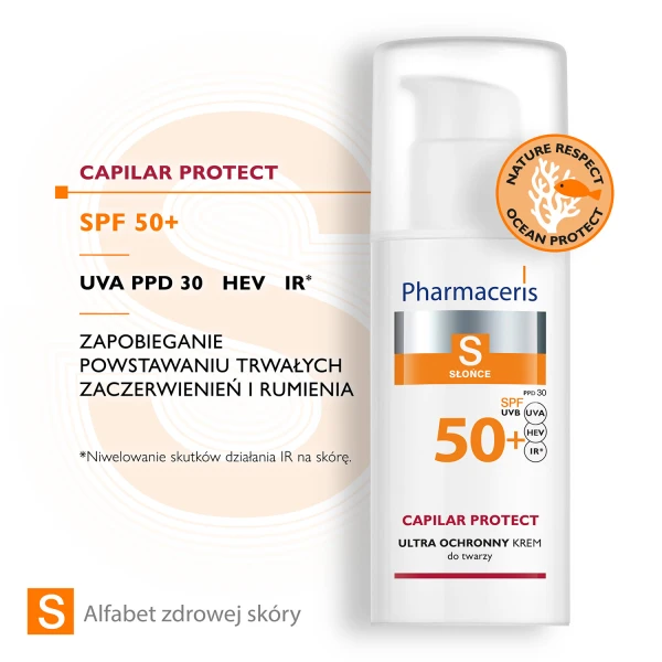 pharmaceris-s-capilar-&-sun-protect-krem-ochronny-skora-naczynkowa-i-z-tradzikiem-rozowatym-spf-50+-50-ml