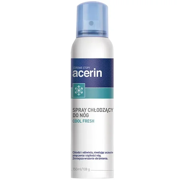 Acerin Cool Fresh, spray chłodzący do nóg, 150 ml