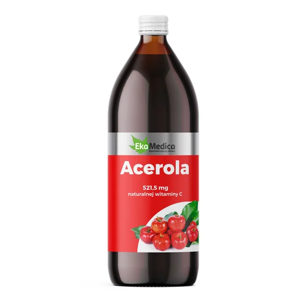 EkaMedica Acerola, sok, 1000 ml