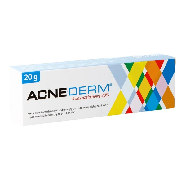 Acne-Derm, krem przeciwtrądzikowy, kwas azelainowy 20%, 20 g