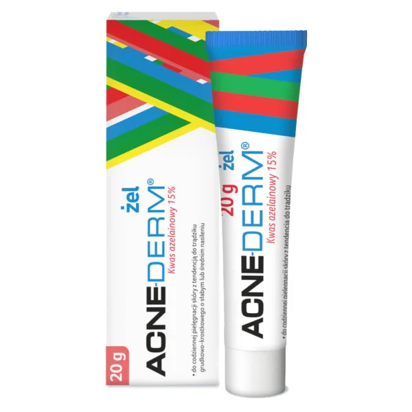 Acne-Derm, żel przeciwtrądzikowy i wybielający, 20 g