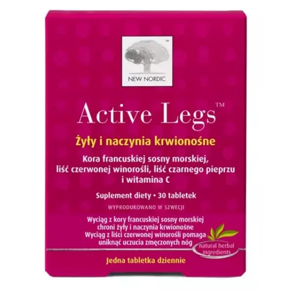 New Nordic Active Legs, 30 tabletek