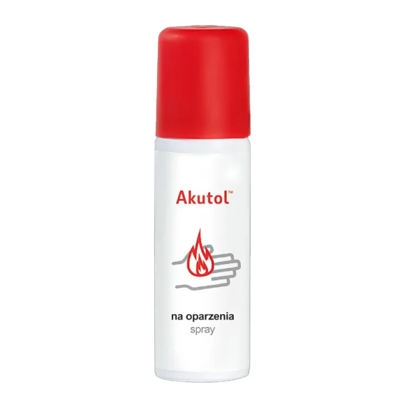 Akutol, spray na oparzenia, 50 ml