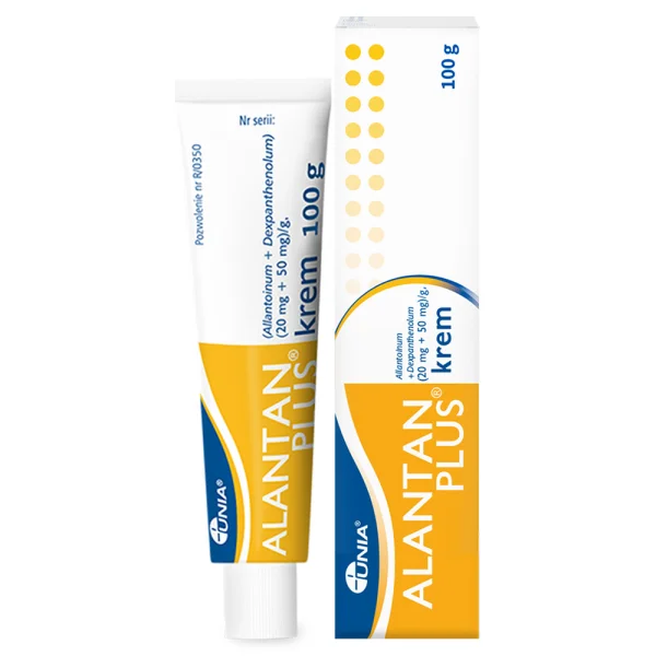 Alantan Plus (20 mg+50 mg)/g, krem, 100 g