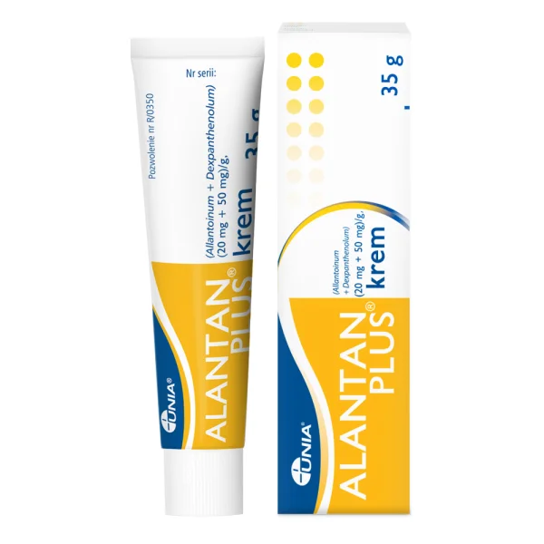 Alantan Plus (20 mg + 50 mg)/g, krem, 35 g
