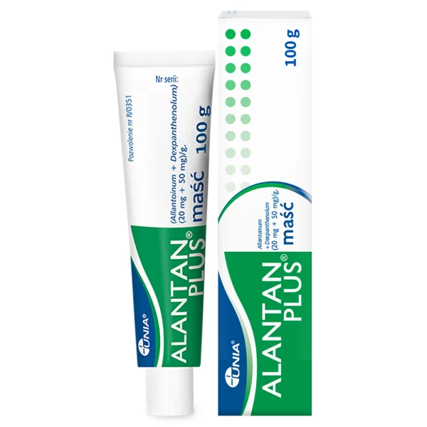 Alantan Plus (20 mg+50 mg)/g, maść, 100 g