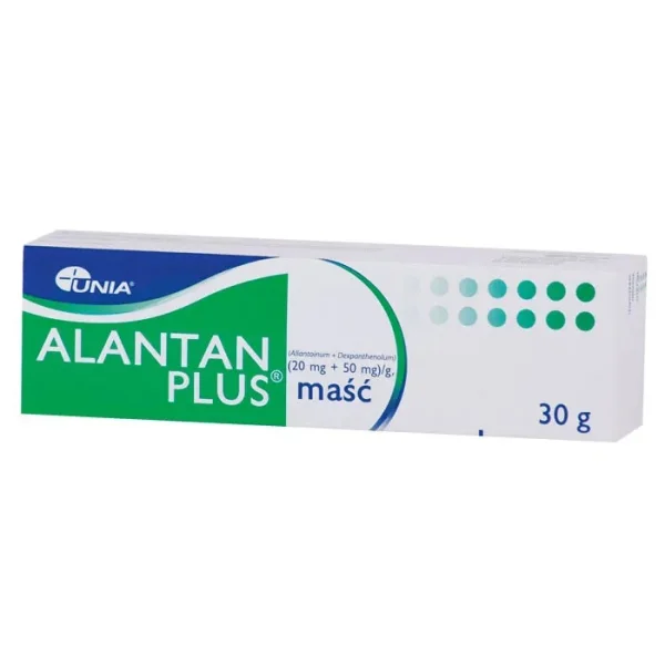 Alantan Plus (20 mg + 50 mg)/g, maść, 30 g
