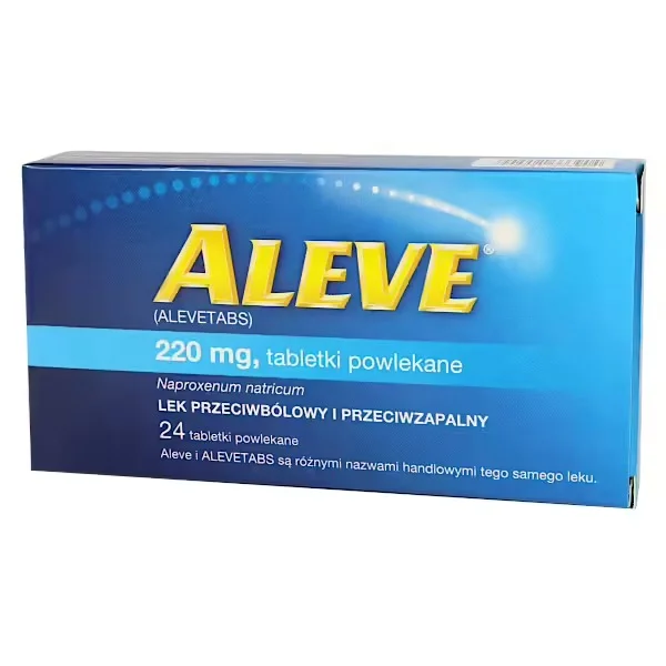 Aleve 220 mg, 24 tabletki powlekane