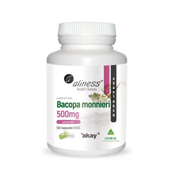 Aliness Bacopa Monnireni, 100 kapsułek