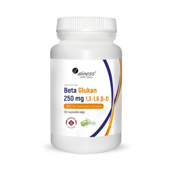 Aliness Beta Glukan 250 mg, 100 kapsułek