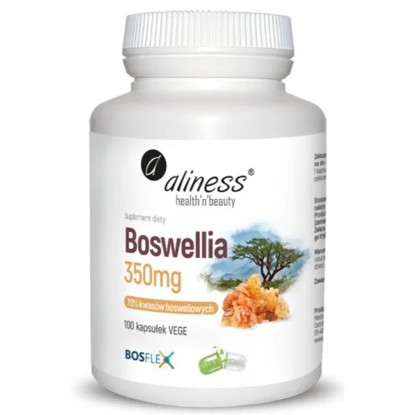 Aliness Boswellia 350 mg, 100 kapsułek