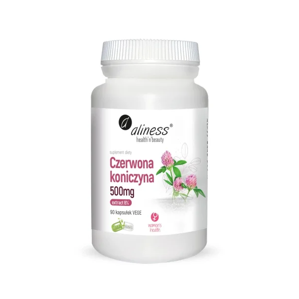 Aliness Czerwona koniczyna 500 mg, 90 kapsułek