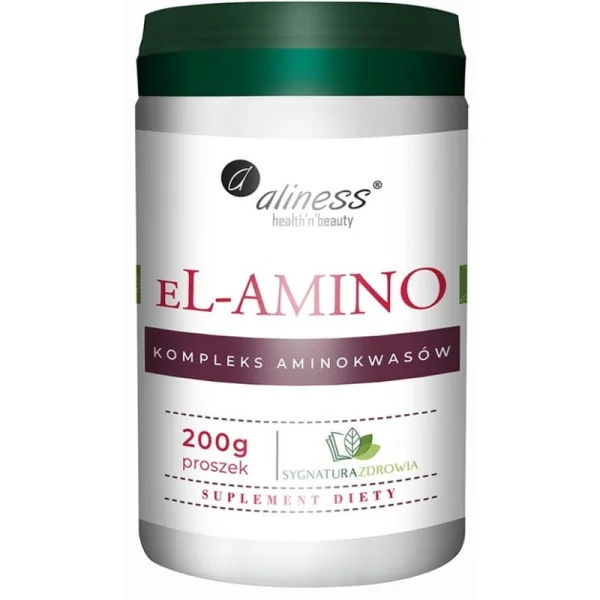 Aliness eL-AMINO, kompleks aminokwasów proszek, 200 g