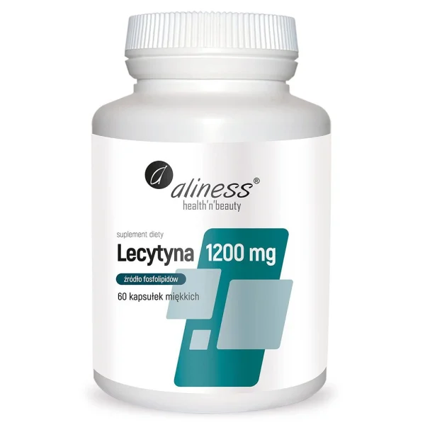 Aliness Lecytyna 1200 mg, 60 kapsułek