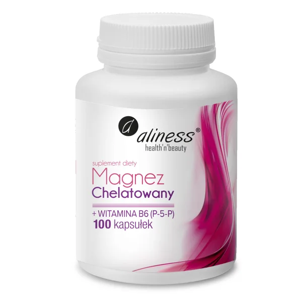 Aliness Magnez chelatowany, 100 kapsułek
