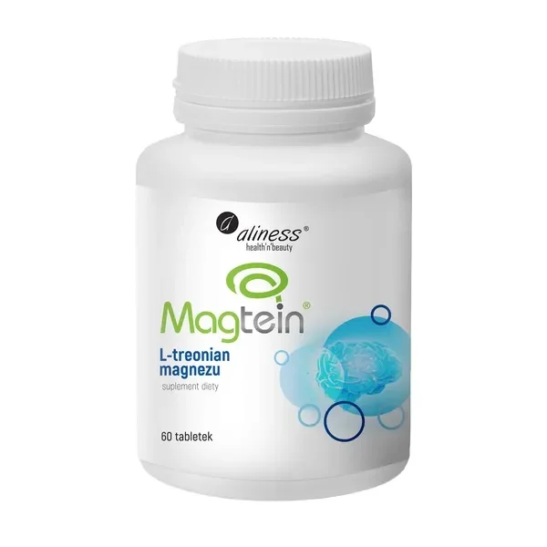 Aliness Magtein L-treonian, tabletki, 60 sztuk