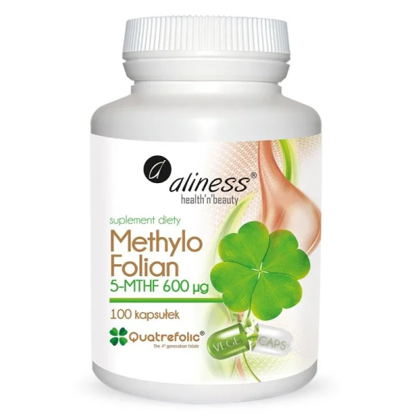 Aliness MethyloFolian 600 μg, 100 kapsułek