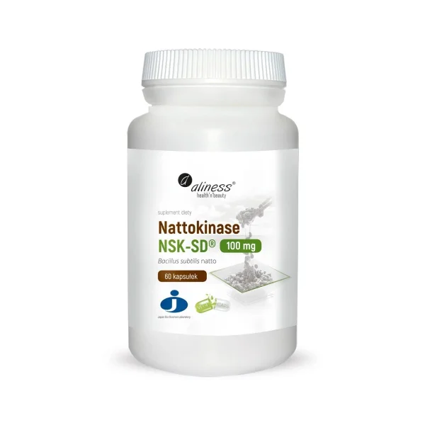 Aliness Nattokinase NSK-SD 100 mg, 60 kapsułek