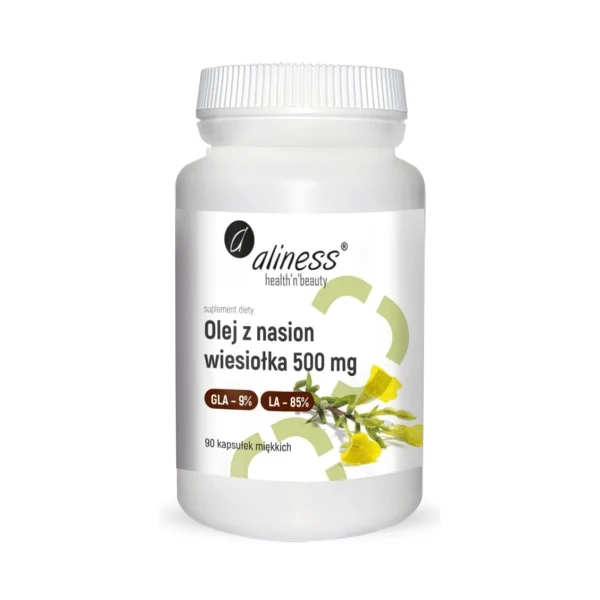 Aliness Olej z nasion wiesiołka 500 mg, 90 kapsułek