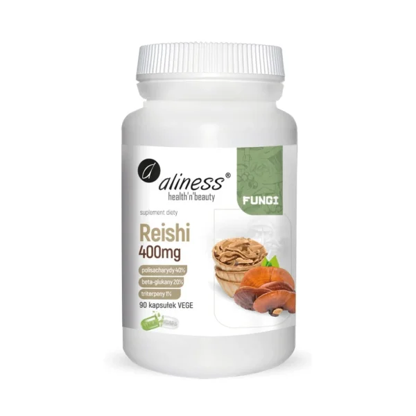 Aliness Reishi 400 mg ,90 kapsułek