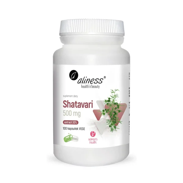 Aliness Shatavari 500 mg, 100 kapsułek