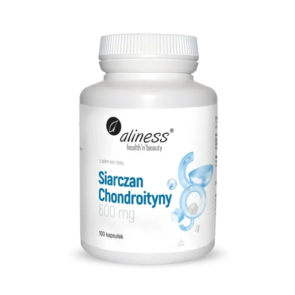 Aliness Siarczan Chondroityny 600 mg. 100 kapsułek