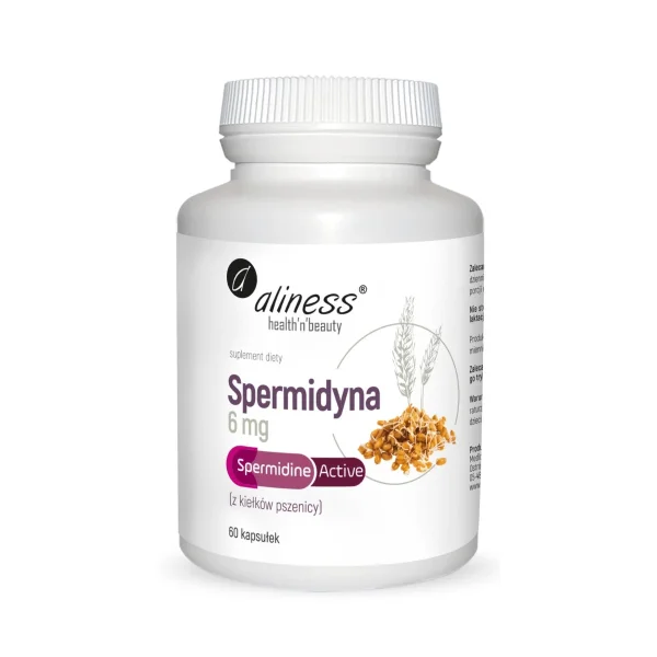 Aliness Spermidyna 6 mg, 60 kapsułek