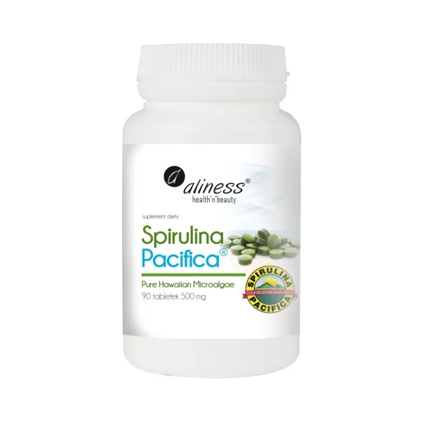 Aliness Spirulina Pacyfica 500 mg, 90 tabletek