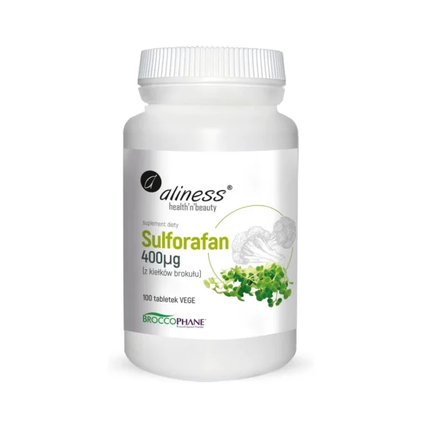 Aliness Sulforafan 400 µg, 100 tabletek