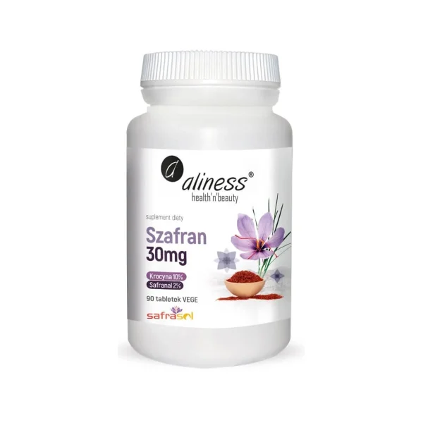 Aliness Szafran 30 mg, 90 tabletek