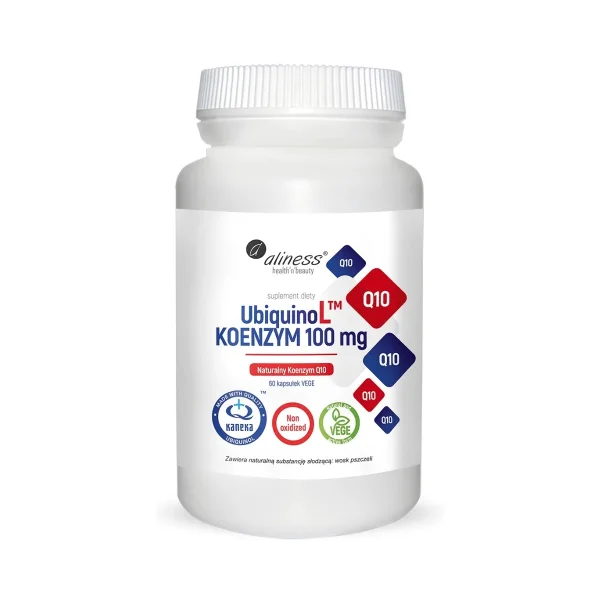 Aliness UbiquinoL Koenzym 100 mg,  60 kapsułek