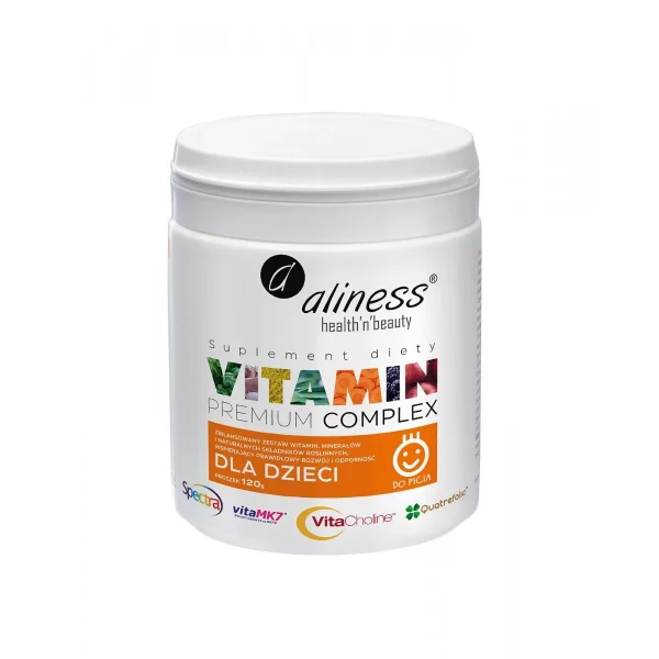 Aliness Vitamin Complex dla dzieci, proszek, 120 g