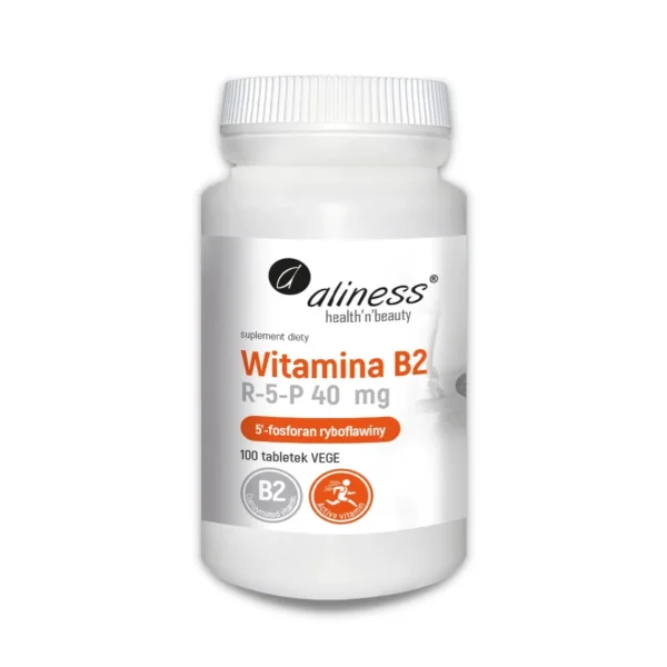 Aliness  Witamina B2 R-5-P 40 mg, 100 kapsułek