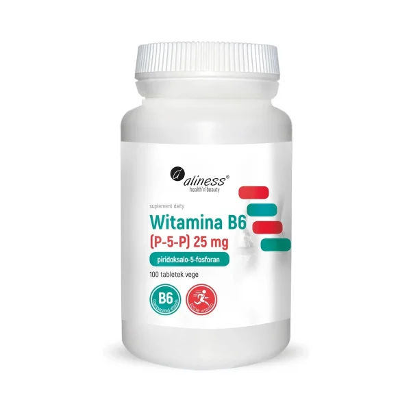 Aliness Witamina B6 25 mg, 100 tabletek