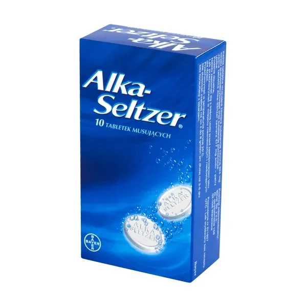 Alka-Seltzer, 324 mg, 10 tabletek musujących