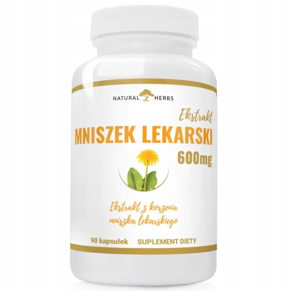 Natural Herbs Mniszek lekarski, 90 kapsułek