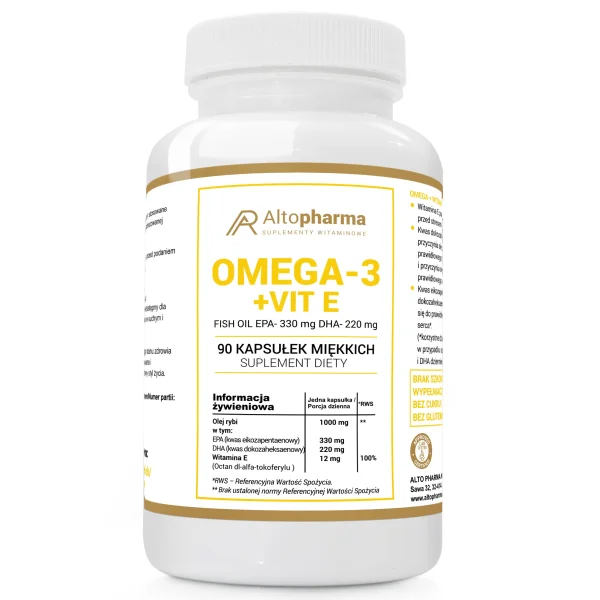 AltoPharma Omega-3 1000 mg, 90 kapsułek