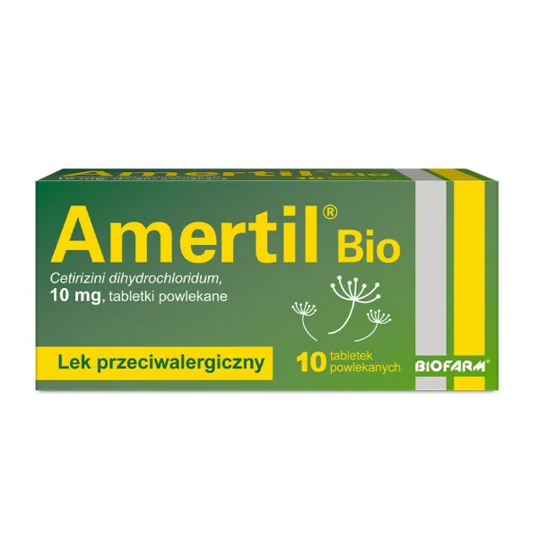 Amertil Bio 10 mg, 10 tabletek powlekanych