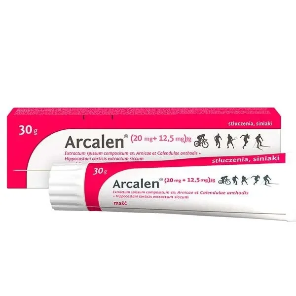Arcalen (20 mg + 12,5 mg)/g, maść, 30 g
