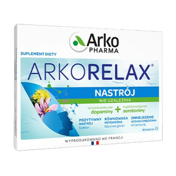 Arkorelax Nastrój, 30 tabletek