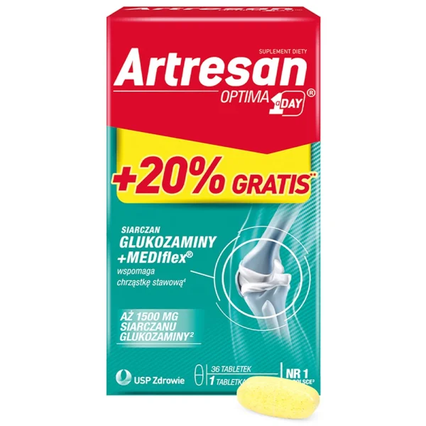 Artresan Optima 1 a Day, 36 tabletek