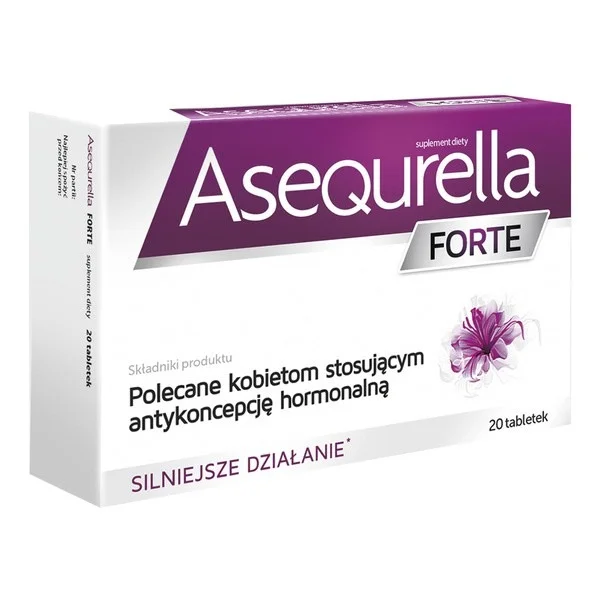 Asequrella Forte, 20 tabletek